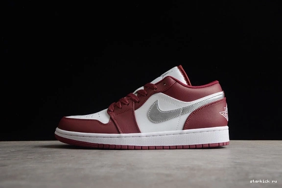 Low Bordeaux 553558-615 553558-615 1 White Jordan 0315